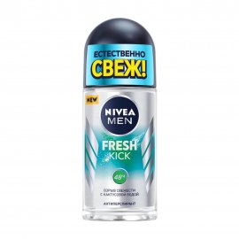 Nivea For Men Дезодорант-антиперспирант ролик Fresh Kick 50мл