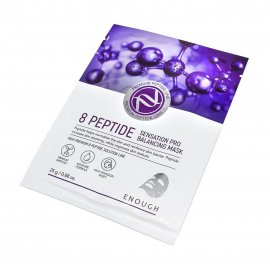 Enough 8 Peptide Маска для лица тканевая с пептидами 25мл