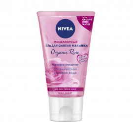 Nivea Organic Rose Гель мицеллярный + Розовая вода 150мл