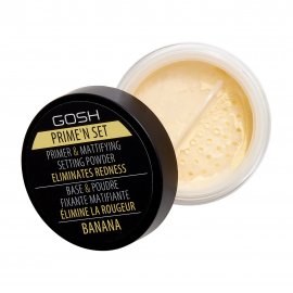 GOSH Пудра-основа для лица рассыпчатая фиксирующая Primen'n Set 02 Banana