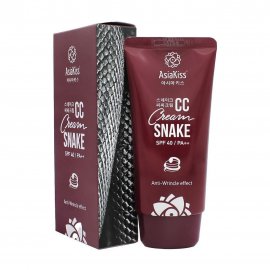 AsiaKiss Snake Крем-CC с пептидом змеинного яда 60мл