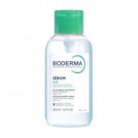 Bioderma Sebium H2O (Себиум H2O) Вода мицеллярная для жирной и комбинированной кожи с помпой 500мл