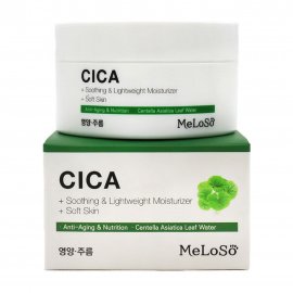 Meloso Cica Soothing Cream Крем успокаивающий с центеллой 100мл