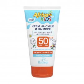 Floresan Africa Kids Крем для защиты от солнца на суше и на море SPF50 150мл
