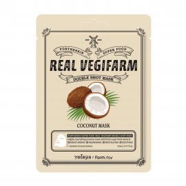 For The Skin Super Food Маска тканевая питательная для лица с экстрактом кокоса 23мл