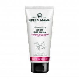 Green Mama Фито-лукошко Крем питательный для лица Кедровый орех и облепиховое масло