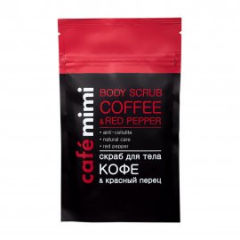 Cafe Mimi Скраб для тела Кофе и Красный перец 150гр