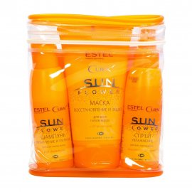 Estel Curex Sunflower Набор Защита от солнца Шампунь 100мл+Маска 150мл+Спрей 100мл