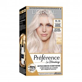 L'Oreal Paris Preference Краска для волос 11.11 Ультраблонд холодный пепельный