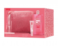 Pupa Набор Glitter Lab Frizzy Daily Dose Set II Крем для тела+Бальзам для губ+Косметичка