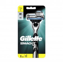 Gillette Men Mach3 Станок бритвенный с 2 сменными кассетами