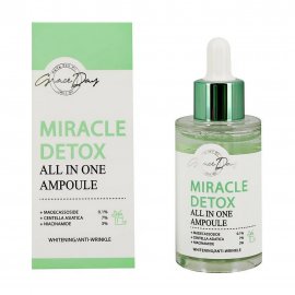 Grace Day Miracle Сыворотка-детокс ампульная для лица с экстрактом центеллы Detox 50мл