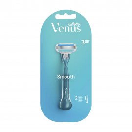 Gillette Venus Smooth Станок бритвенный с 2 сменными кассетами