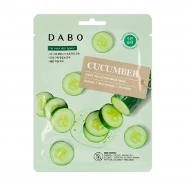 Dabo First Solution Маска тканевая для лица с огуречным экстрактом 23гр