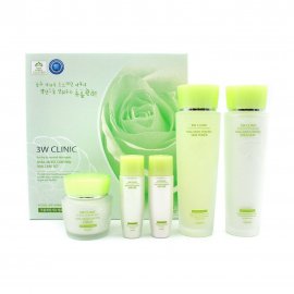 3W Clinic Snail Moist Control Набор для для лица с муцином улитки увлажняющий