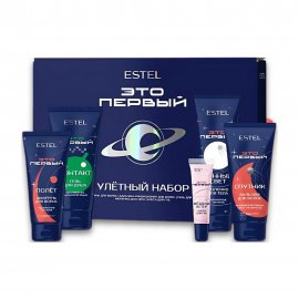 Estel Это первый Набор Улетный Шампунь+Бальзам+Блеск для губ+Гель для душа+Молочко для тела