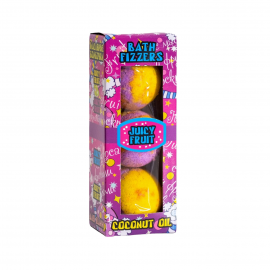 Linstek Laboratory Spa by Lara Набор Соль шипучая для ванн Juicy Fruit 40г*3шт