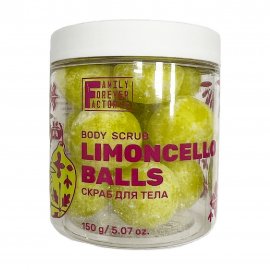 Family Forever Factory Скраб для тела в шариках Лимончелло 150гр