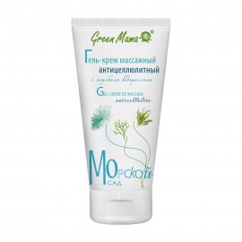 Green Mama Морской сад Гель-крем массажный антицеллюлитный для тела Морские водоросли 170мл