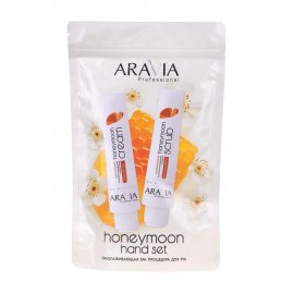 Aravia Laboratories Набор Honeymoon Скраб-мусс для рук 100мл+Крем для рук 100мл
