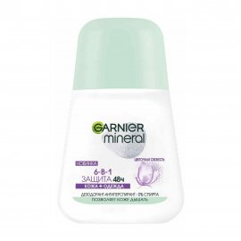Garnier Body Mineral Дезодорант-антиперспирант ролик Защита 6 Цветочная свежесть 50мл