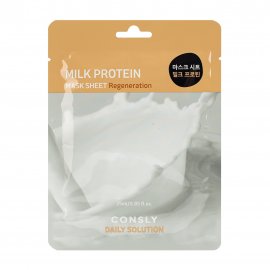 Consly Daily Solution Маска тканевая с молочными протеинами 25мл
