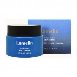 Lamelin Hyaluronic Крем увлажняющий для лица 4в1 с гиалуроновой кислотой 100мл