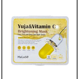 Meloso Mask Yuja&Vitamin C Brightening Маска для лица осветляющая с витамином C
