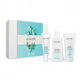 Ecolatier Набор Face Care Гель для умывания 100мл+Тоник для лица 150мл+Крем для лица 50мл
