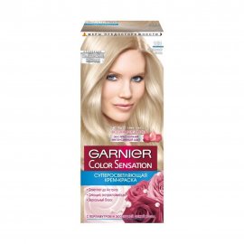 Garnier Color Sensation Роскошь цвета Крем-краска для волос 101 Платиновый блонд