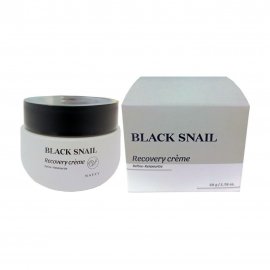 Naexy Black Snail Крем восстанавливающий для лица с муцином черной улитки 50гр