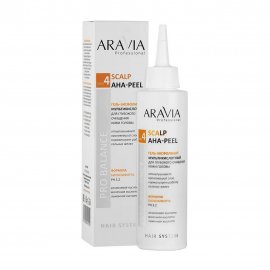 Aravia Professional Гель-эксфолиант мультикислотный для глубокого очищения кожи головы 150мл