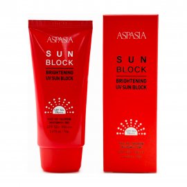 Aspasia Sun Block Крем солнцезащитный осветляющий  для лица SPF50+ 70гр