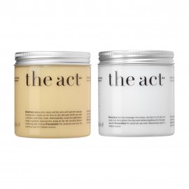 The Act Набор для тела тонизирующий Крем-гель для тела 250мл+Маска-обертывание 250мл