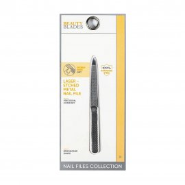 Beauty Blades Пилка маникюрная металлическая двусторонняя 11.8мм