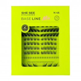 She See Набор накладных ресниц Микс Base Line N46