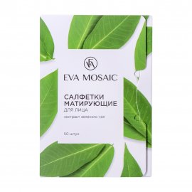 Eva Mosaic Уход Салфетки матирующие для лица 50шт