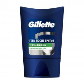 Gillette Men Sensitive Skin Гель после бритья для чувствительной кожи 75мл