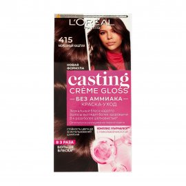 L'Oreal Paris Casting Creme Gloss Краска для волос 415 Морозный каштан