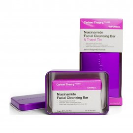 Carbon Theory Мыло для лица в мыльнице с ниацинамидом и лимонной кислотой 80гр
