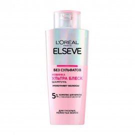 L'Oreal Paris Elseve Ультра блеск Шампунь бессульфатный для волос 200мл