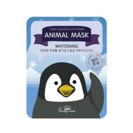 PrettySkin Total Solution Animal Penguin Whitening Маска тканевая для лица осветляющая