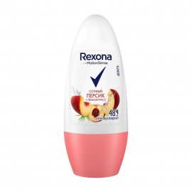Rexona Motion Sense Дезодорант-антиперспирант ролик Персик и Лемонграсс 50мл