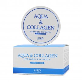 Anjo Professional Aqua&Collagen Патчи для глаз гидрогелевые 60шт