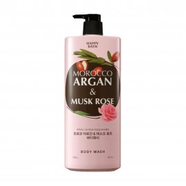 Happy Bath  Гель для душа с аргановым маслом и ароматом розы Morocco Argan&Musk Rose 1200мл