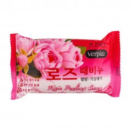 Juno Verpia Rose Мыло-пилинг с экстрактом розы 150гр