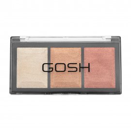 GOSH Палетка хайлайтеров для лица Billionaire Glowing Bar