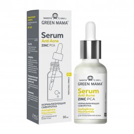 Green Mama Сыворотка нормализующая для проблемной кожи лица 30мл