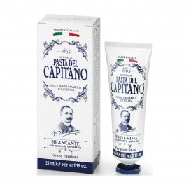 Pasta Del Capitano Паста зубная Отбеливающая с запатентованной молекулой 75мл