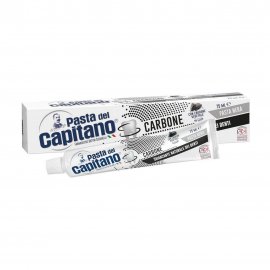 Pasta Del Capitano Паста зубная Отбеливающая с древесным углем 75мл